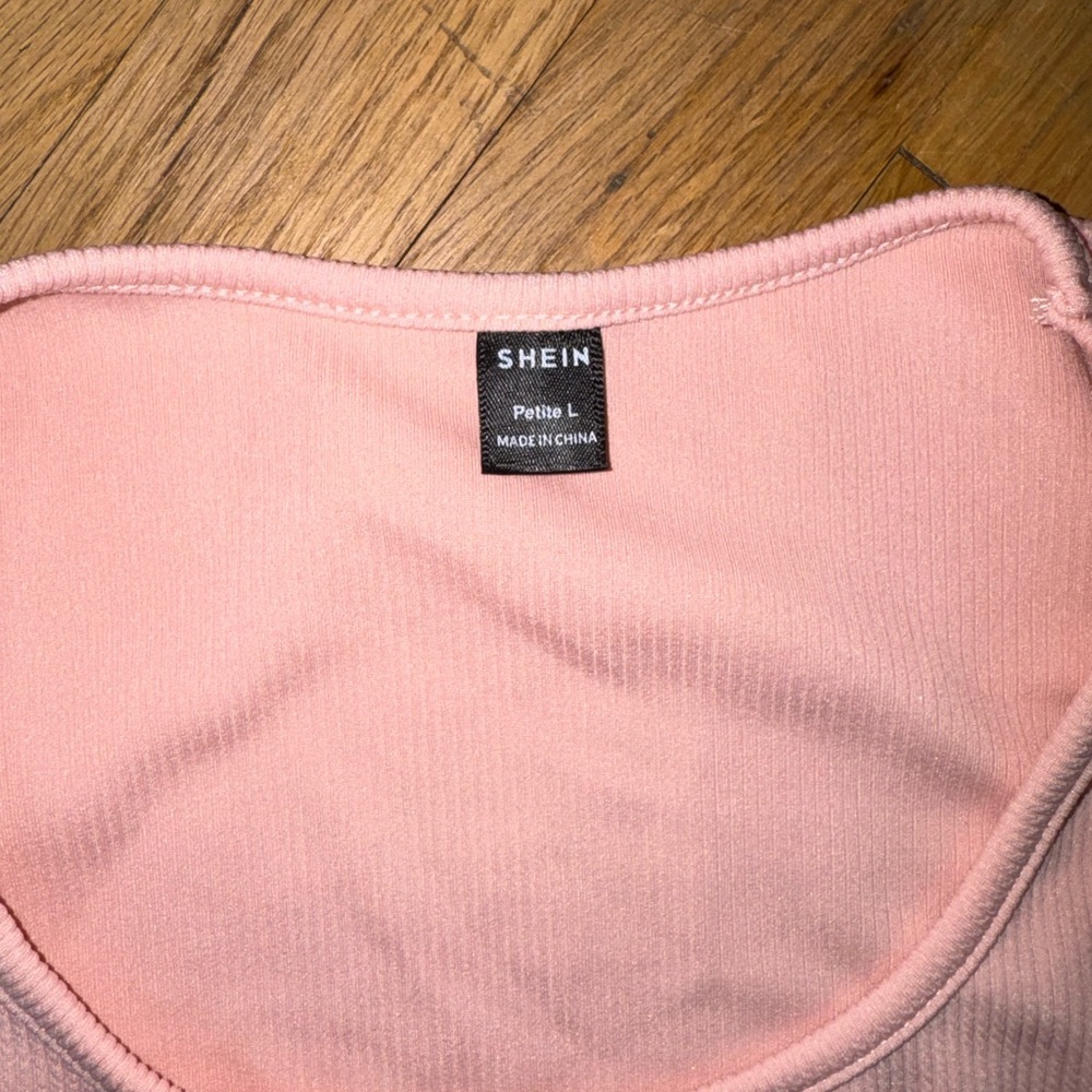 SHEIN Light Pink Sleeveless Jumpsuit - Picture 4 of 4